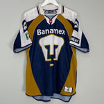 Shop 2003/04 UNAM PUMAS HOME SHIRT (L) LOTTO, classic football shirts, vintage football shirts & retro soccer jerseys at Cult Kits