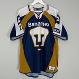 Shop 2003/04 UNAM PUMAS HOME SHIRT (L) LOTTO, classic football shirts, vintage football shirts & retro soccer jerseys at Cult Kits