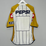 Shop 2003/04 UNAM PUMAS HOME SHIRT (L) LOTTO, classic football shirts, vintage football shirts & retro soccer jerseys at Cult Kits