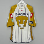 Shop 2003/04 UNAM PUMAS HOME SHIRT (L) LOTTO, classic football shirts, vintage football shirts & retro soccer jerseys at Cult Kits