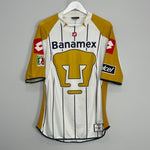 Shop 2003/04 UNAM PUMAS HOME SHIRT (M) LOTTO, classic football shirts, vintage football shirts & retro soccer jerseys at Cult Kits