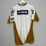 Shop 2003/04 UNAM PUMAS HOME SHIRT (M) LOTTO, classic football shirts, vintage football shirts & retro soccer jerseys at Cult Kits