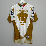 Shop 2003/04 UNAM PUMAS HOME SHIRT (M) LOTTO, classic football shirts, vintage football shirts & retro soccer jerseys at Cult Kits