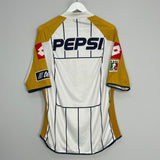 Shop 2003/04 UNAM PUMAS HOME SHIRT (M) LOTTO, classic football shirts, vintage football shirts & retro soccer jerseys at Cult Kits