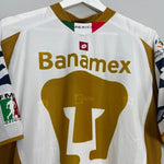 Shop 2003/04 UNAM PUMAS HOME SHIRT (M) LOTTO, classic football shirts, vintage football shirts & retro soccer jerseys at Cult Kits
