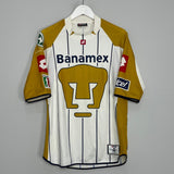 Shop 2003/04 UNAM PUMAS HOME SHIRT (S) LOTTO, classic football shirts, vintage football shirts & retro soccer jerseys at Cult Kits