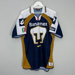 Shop 2003/04 UNAM PUMAS HOME SHIRT (XL) LOTTO, classic football shirts, vintage football shirts & retro soccer jerseys at Cult Kits