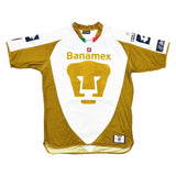 Buy 2003/04 UNAM Pumas Pareja 11 Home Shirt (M) Lotto ~ Free worldwide shipping available ~ Authentic Vintage Football Shirts from Cult Kits