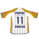 Buy 2003/04 Unam Pumas Pareja 11 Home Shirt (M) Lotto ~ Free worldwide shipping available ~ Authentic Vintage Football Shirts from Cult Kits
