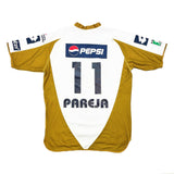 Buy 2003/04 UNAM Pumas Pareja 11 Home Shirt (M) Lotto ~ Free worldwide shipping available ~ Authentic Vintage Football Shirts from Cult Kits