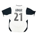 Buy 2003/04 Valencia Aimar 21 Home Shirt (M) Nike ~ Free worldwide shipping ~ Authentic Vintage Football Shirts from Cult Kits