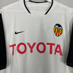 Shop 2003/04 VALENCIA HOME SHIRT (L) NIKE, classic football shirts, vintage football shirts & retro soccer jerseys at Cult Kits