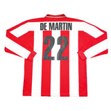 2003-04-vicenza-de-martin-22-match-issue-home-shirt-xl-biemme