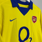 Shop 2003/05 ARSENAL PIRES #7 AWAY SHIRT (L) NIKE, classic football shirts, vintage football shirts & retro soccer jerseys at Cult Kits