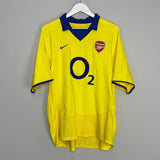 Shop 2003/05 ARSENAL PIRES #7 AWAY SHIRT (L) NIKE, classic football shirts, vintage football shirts & retro soccer jerseys at Cult Kits