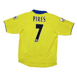 Buy 2003/05 Arsenal Pires 7 Away Shirt (M) Nike ~ Free worldwide shipping ~ Authentic Vintage Football Shirts from Cult Kits