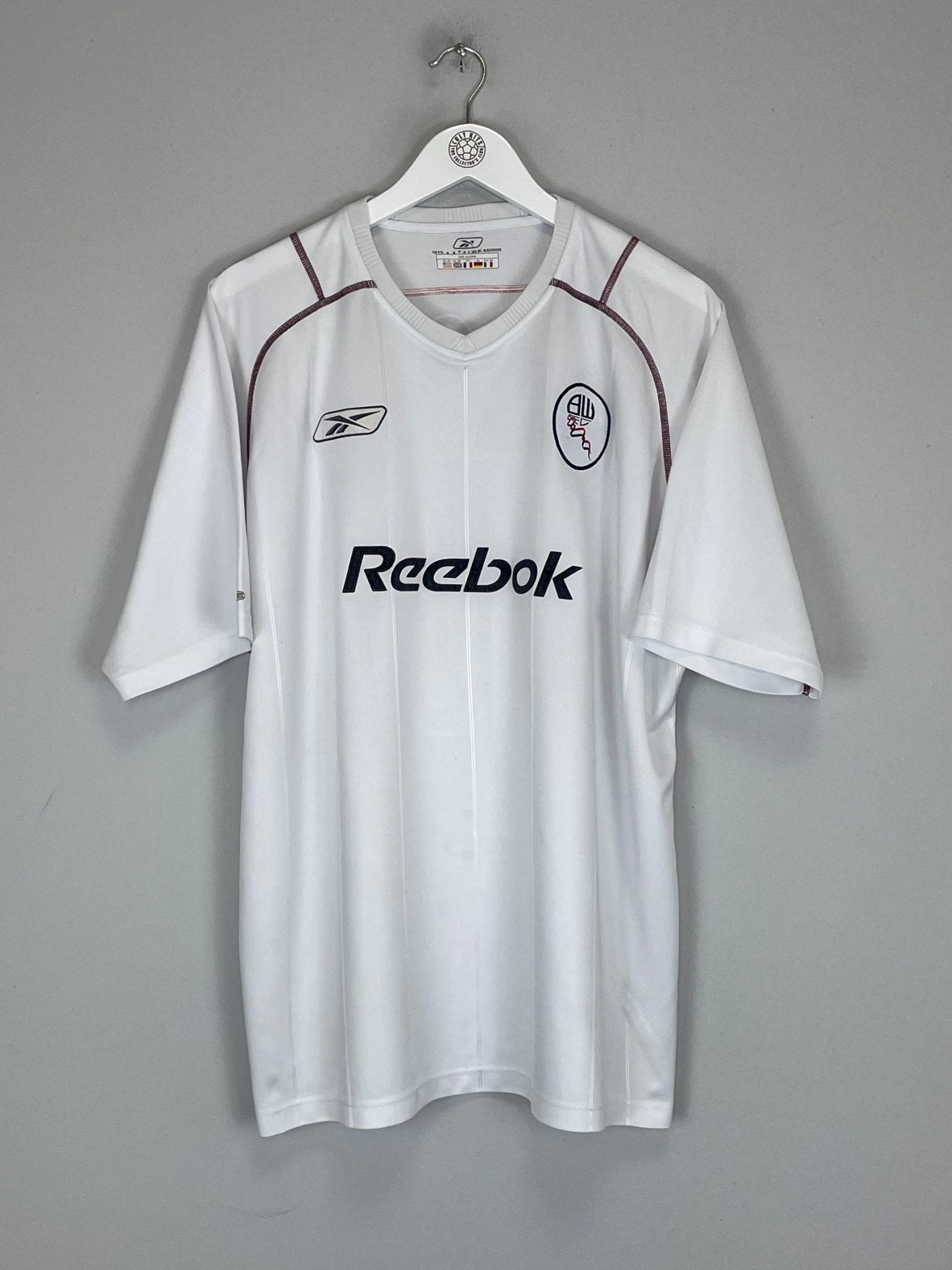 2003/05 BOLTON WANDERERS OKOCHA #10 HOME SHIRT (XL) REEBOK – Cult Kits