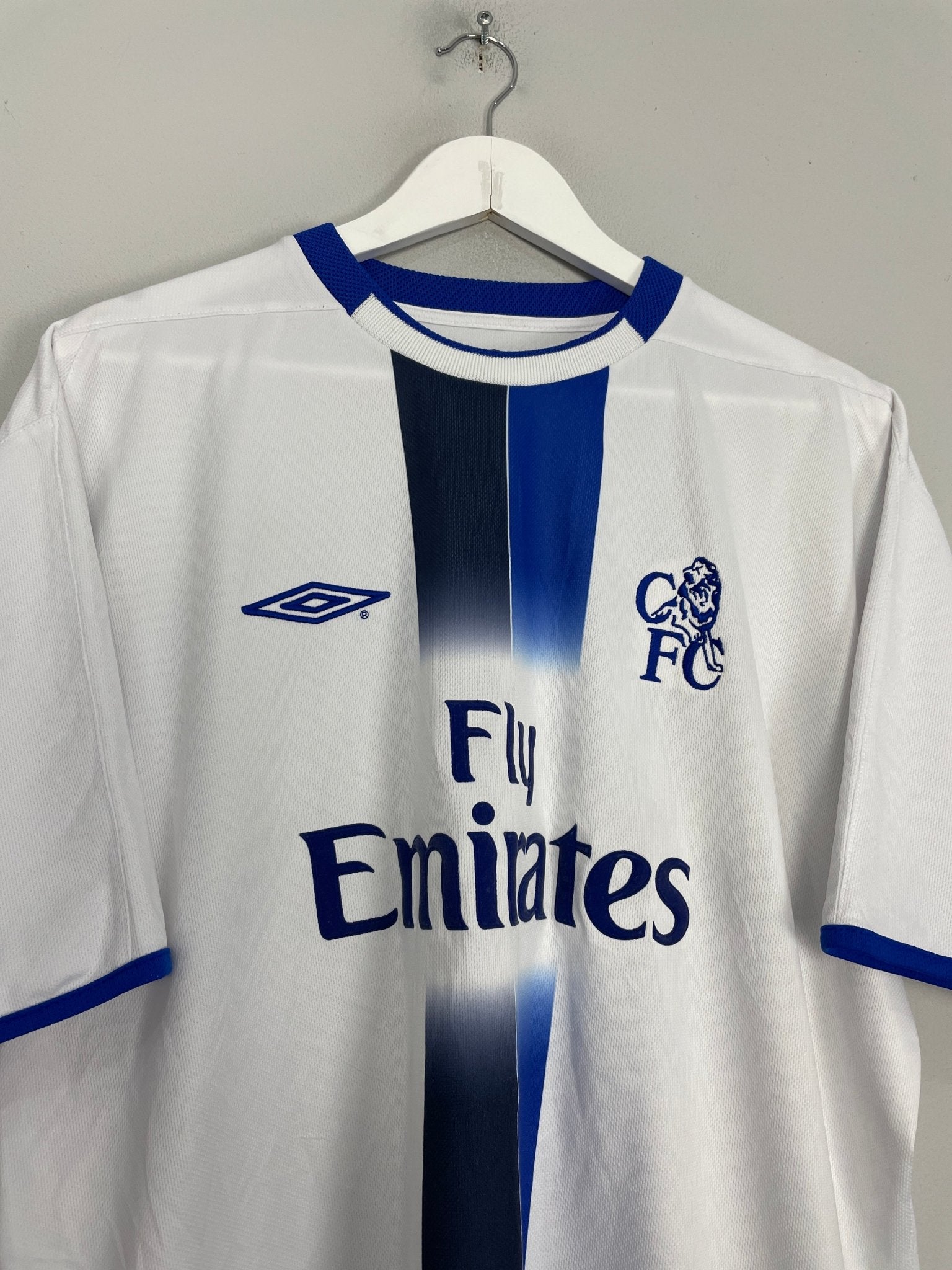 【正規品】激レア　Umbro サッカーシャツ Crespo 21 XL 2003/05 CHELSEA CRESPO #21 AWAY SHIRT (XL) UMBRO – Cult Kits