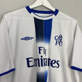 Shop 2003/05 CHELSEA CRESPO #21 AWAY SHIRT (XL) UMBRO, classic football shirts, vintage football shirts & retro soccer jerseys at Cult Kits