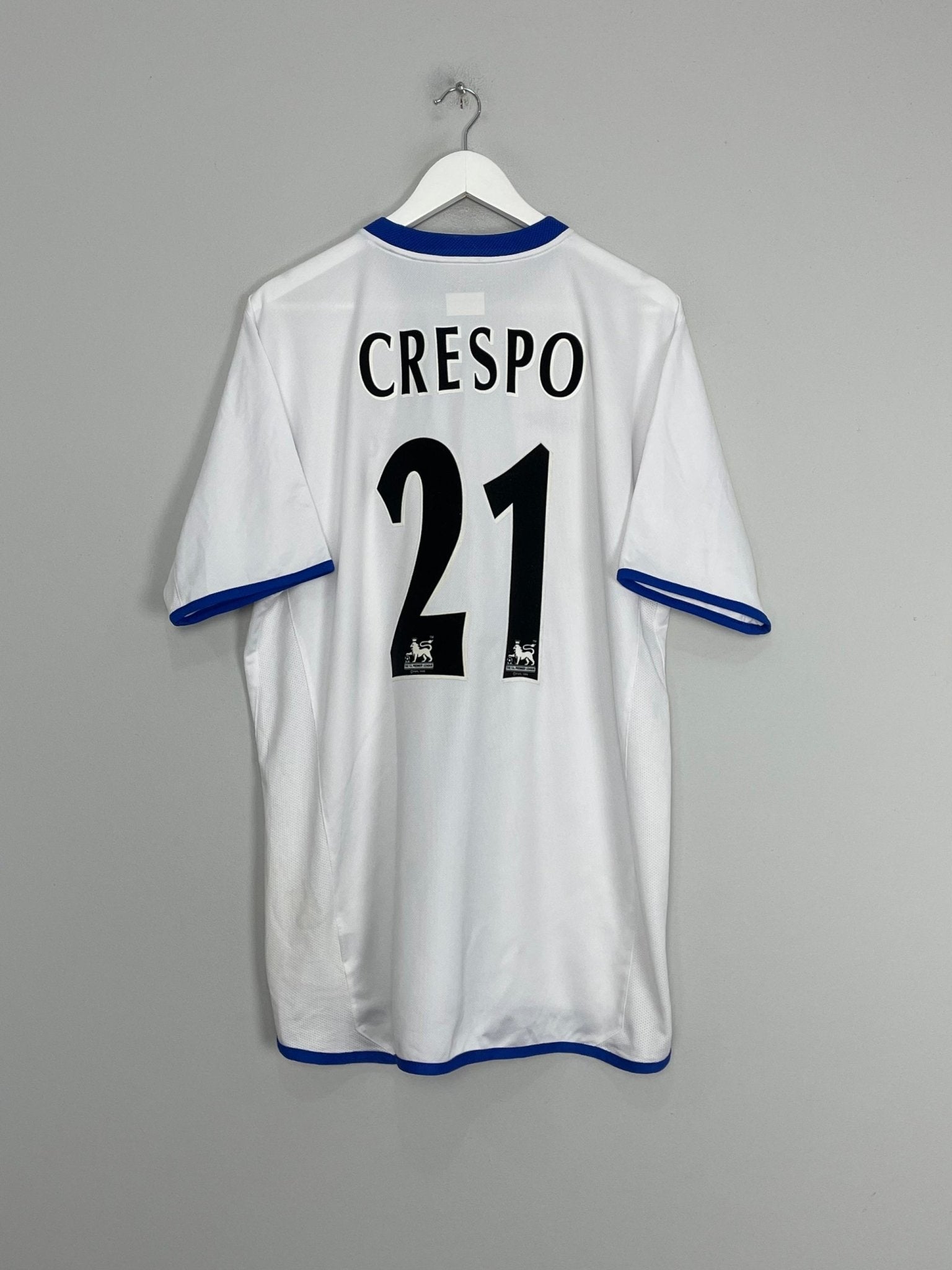 2003/05 CHELSEA CRESPO #21 AWAY SHIRT (XL) UMBRO – Cult Kits
