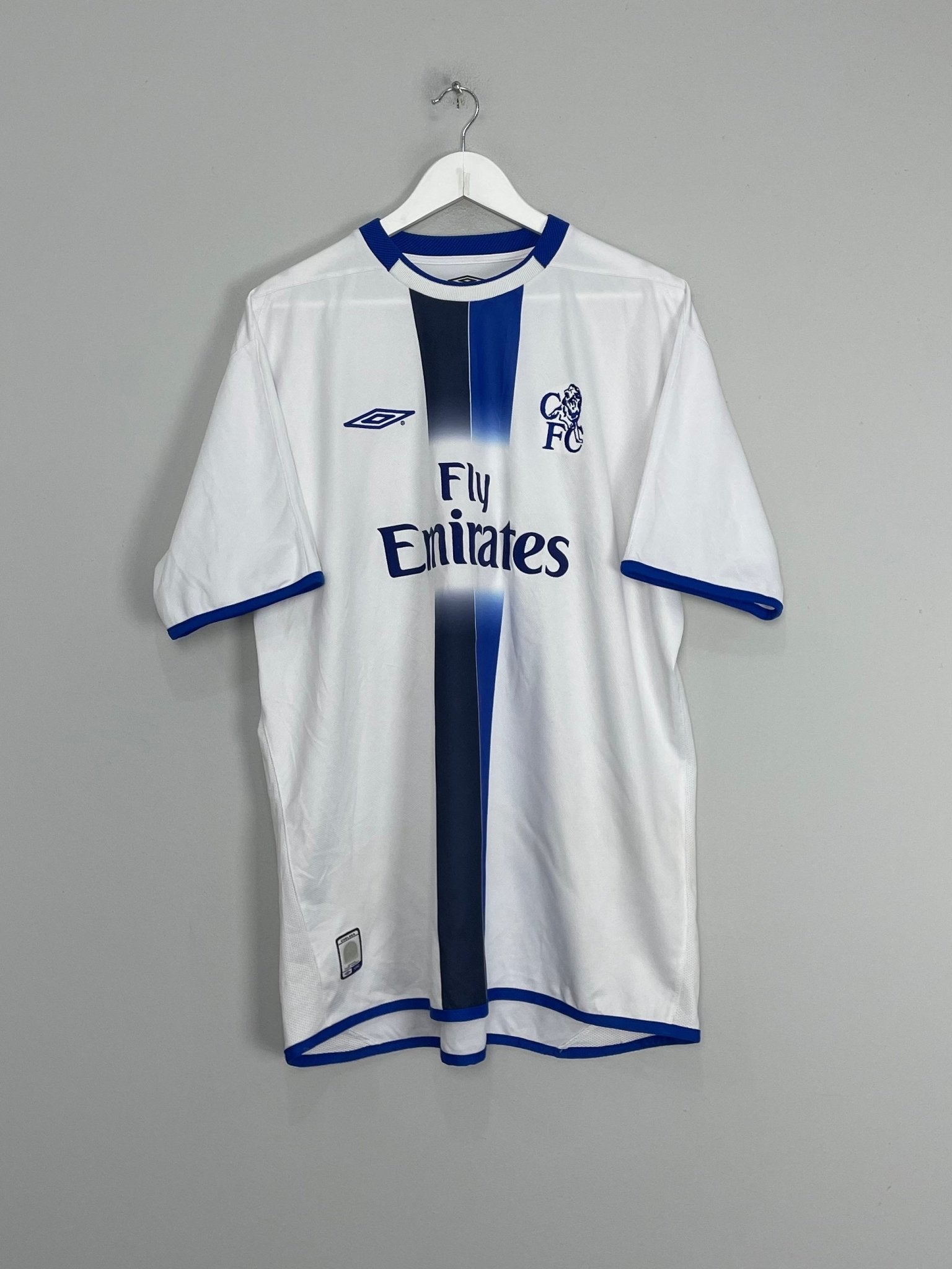 2003/05 CHELSEA CRESPO #21 AWAY SHIRT (XL) UMBRO – Cult Kits