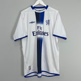 Shop 2003/05 CHELSEA CRESPO #21 AWAY SHIRT (XL) UMBRO, classic football shirts, vintage football shirts & retro soccer jerseys at Cult Kits