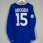 2003/05 CHELSEA DROGBA 15 C/L L/S HOME SHIRT (XXL) UMBRO - Cult Kits - XXL - Buy Vintage Football Shirts, Authentic Retro Football Shirts For Sale, Classic Football Shirts & Soccer Jersey