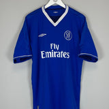 2003/05 CHELSEA DROGBA 15 HOME SHIRT (XL) UMBRO - Cult Kits - XL - Buy Vintage Football Shirts, Authentic Retro Football Shirts For Sale, Classic Football Shirts & Soccer Jersey
