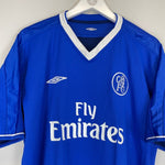 2003/05 CHELSEA DROGBA 15 HOME SHIRT (XL) UMBRO - Cult Kits - XL - Buy Vintage Football Shirts, Authentic Retro Football Shirts For Sale, Classic Football Shirts & Soccer Jersey
