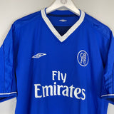 2003/05 CHELSEA DROGBA 15 HOME SHIRT (XL) UMBRO - Cult Kits - XL - Buy Vintage Football Shirts, Authentic Retro Football Shirts For Sale, Classic Football Shirts & Soccer Jersey