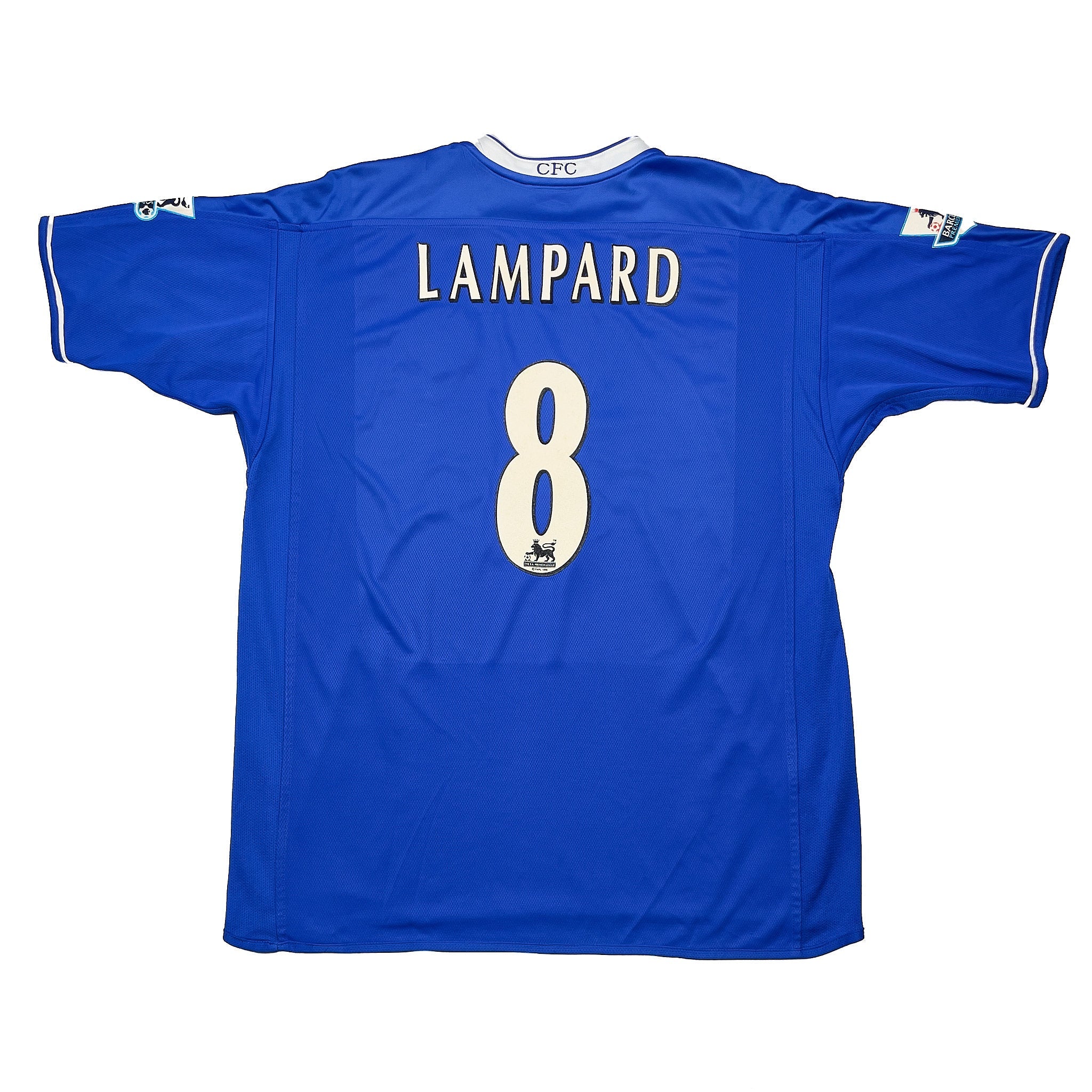 Buy 2003/05 Chelsea Lampard 8 Home Shirt (XL) Umbro ~ Free worldwide shipping ~ Authentic Vintage Football Shirts from Cult Kits