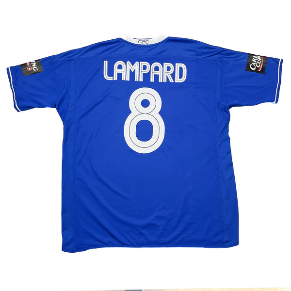 Chelsea FC Lampard 8 ユニフォーム 2003/05 Chelsea Lampard #8 Home Shirt (XXL) Umbro – Cult Kits