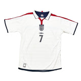 Buy 2003/05 England Beckham 7 Home Shirt (L) Umbro ~ Free worldwide shipping ~ Authentic Vintage Football Shirts from Cult Kits