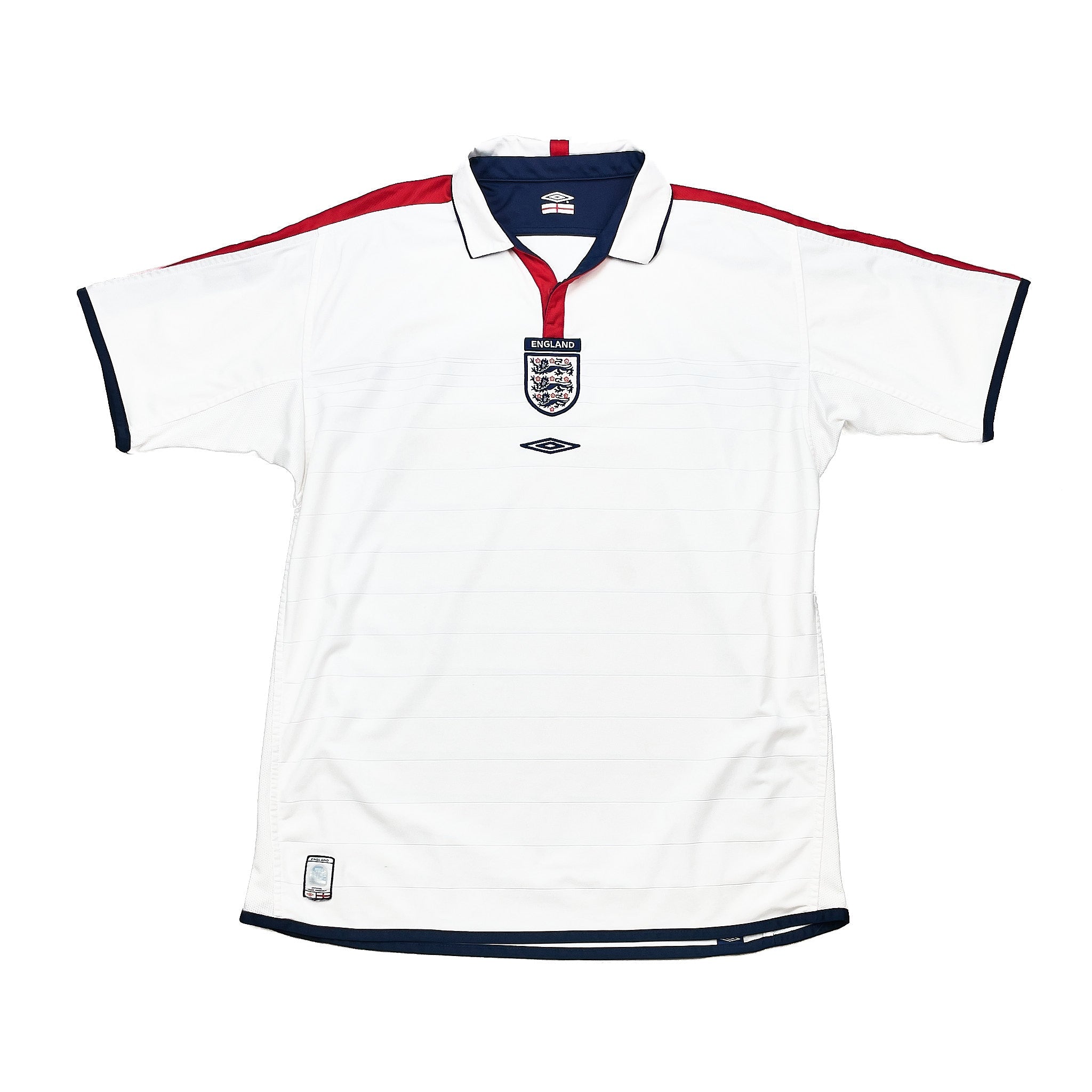Buy 2003/05 England Home Shirt (XL) Umbro ~ Free worldwide shipping ~ Authentic Vintage Football Shirts from Cult Kits