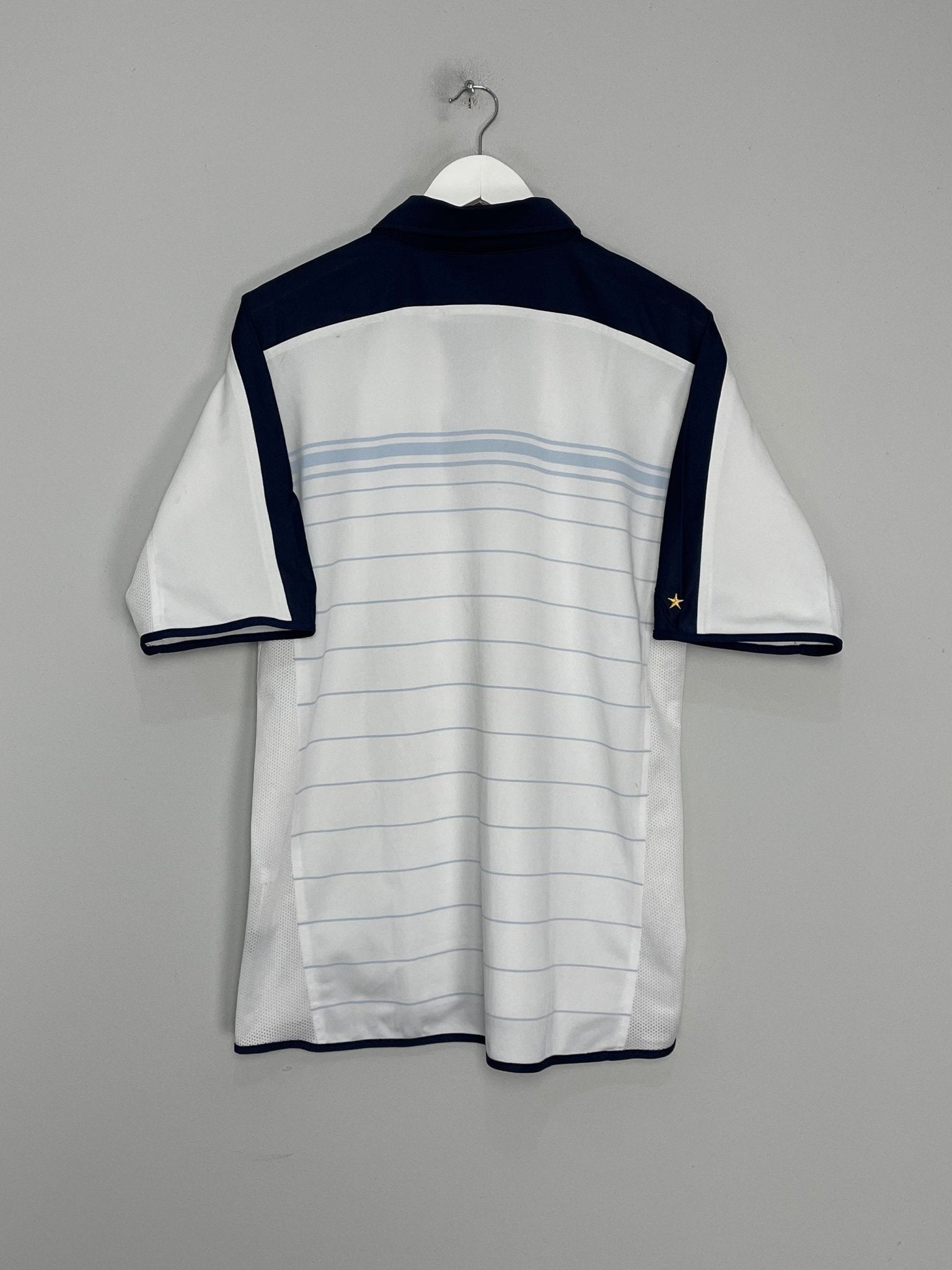 Shop 2003/05 ENGLAND TRAINING SHIRT (L) UMBRO, classic football shirts, vintage football shirts & retro soccer jerseys at Cult Kits