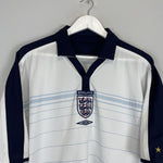 Shop 2003/05 ENGLAND TRAINING SHIRT (M) UMBRO, classic football shirts, vintage football shirts & retro soccer jerseys at Cult Kits