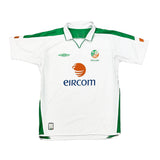 Buy 2003/05 IRELAND KEANE 6 AWAY SHIRT (M) UMBRO ~ Free worldwide shipping available ~ Authentic Vintage Football Shirts from Cult Kits