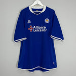 Shop 2003/05 LEICESTER CITY HOME SHIRT (XXL) LE COQ, classic football shirts, vintage football shirts & retro soccer jerseys at Cult Kits