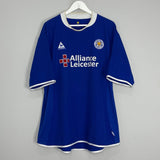Shop 2003/05 LEICESTER CITY HOME SHIRT (XXL) LE COQ, classic football shirts, vintage football shirts & retro soccer jerseys at Cult Kits