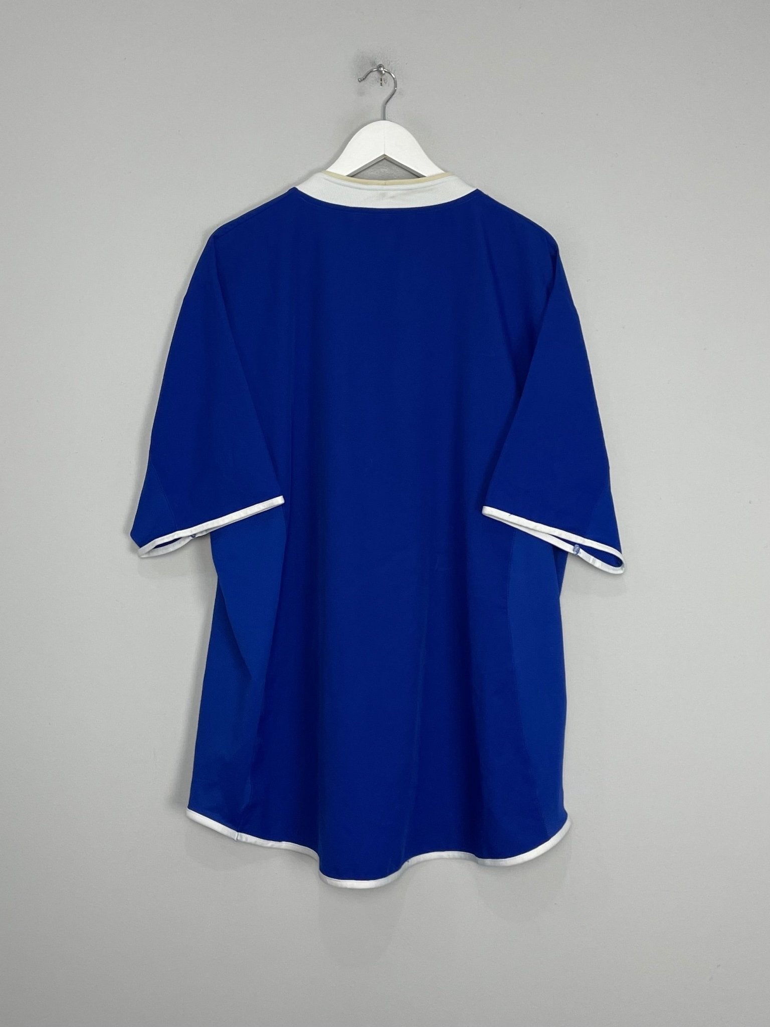 Shop 2003/05 LEICESTER CITY HOME SHIRT (XXL) LE COQ, classic football shirts, vintage football shirts & retro soccer jerseys at Cult Kits