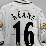 Shop 2003/05 MANCHESTER UNITED KEANE #16 AWAY SHIRT (L) NIKE, classic football shirts, vintage football shirts & retro soccer jerseys at Cult Kits