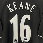 Shop 2003/05 MANCHESTER UNITED KEANE #16 AWAY SHIRT (L) NIKE, classic football shirts, vintage football shirts & retro soccer jerseys at Cult Kits