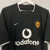 Shop 2003/05 MANCHESTER UNITED KEANE #16 AWAY SHIRT (L) NIKE, classic football shirts, vintage football shirts & retro soccer jerseys at Cult Kits