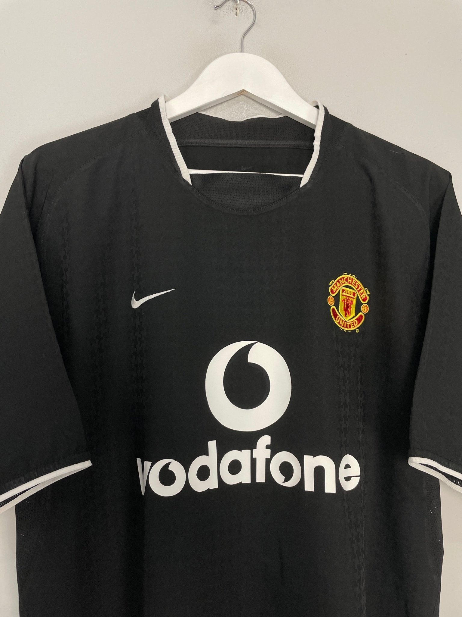 Shop 2003/05 MANCHESTER UNITED KEANE #16 AWAY SHIRT (L) NIKE, classic football shirts, vintage football shirts & retro soccer jerseys at Cult Kits