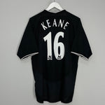 Shop 2003/05 MANCHESTER UNITED KEANE #16 AWAY SHIRT (L) NIKE, classic football shirts, vintage football shirts & retro soccer jerseys at Cult Kits
