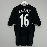 Shop 2003/05 MANCHESTER UNITED KEANE #16 AWAY SHIRT (L) NIKE, classic football shirts, vintage football shirts & retro soccer jerseys at Cult Kits