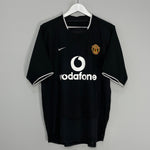 Shop 2003/05 MANCHESTER UNITED KEANE #16 AWAY SHIRT (L) NIKE, classic football shirts, vintage football shirts & retro soccer jerseys at Cult Kits