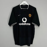 Shop 2003/05 MANCHESTER UNITED KEANE #16 AWAY SHIRT (L) NIKE, classic football shirts, vintage football shirts & retro soccer jerseys at Cult Kits