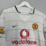 Shop 2003/05 MANCHESTER UNITED KEANE #16 AWAY SHIRT (L) NIKE, classic football shirts, vintage football shirts & retro soccer jerseys at Cult Kits