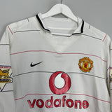 Shop 2003/05 MANCHESTER UNITED KEANE #16 AWAY SHIRT (L) NIKE, classic football shirts, vintage football shirts & retro soccer jerseys at Cult Kits